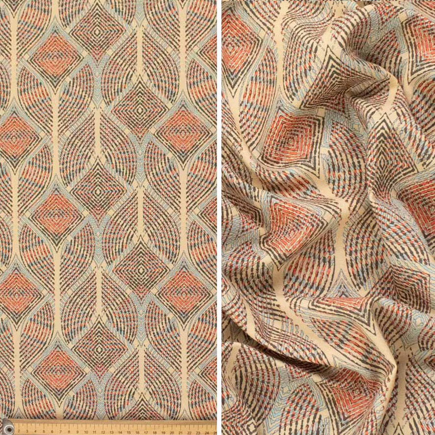 Linen Rayon Digital Print