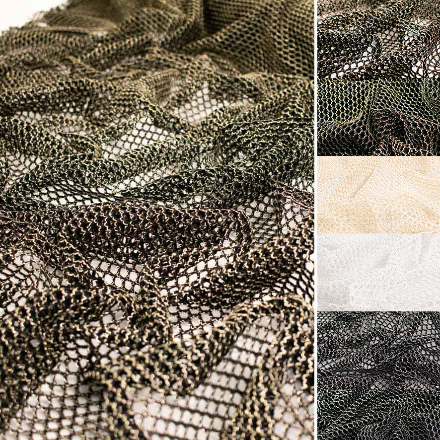 Lurex Mesh Crochet Net