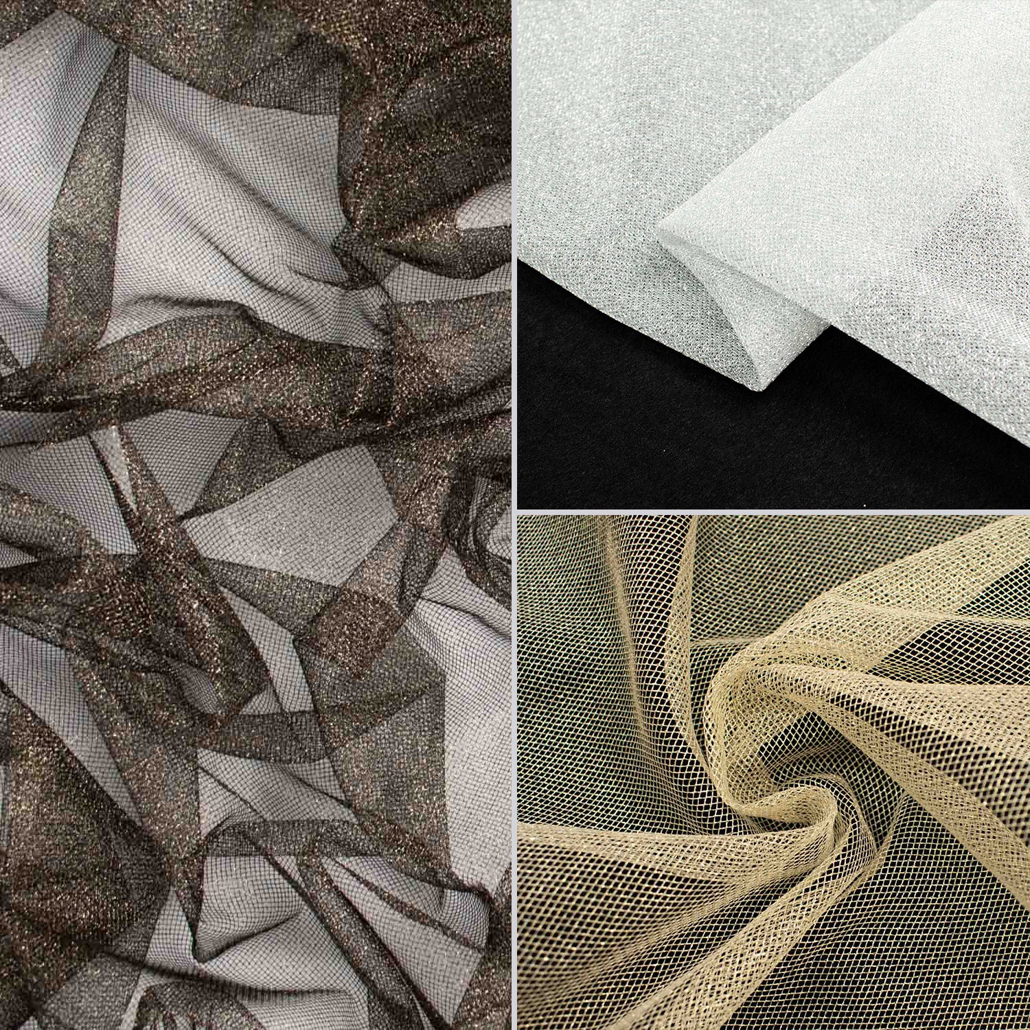 Metallic Lurex Tulle