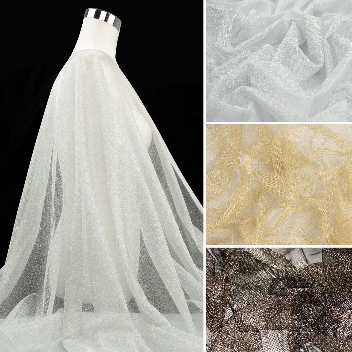 Metallic Lurex Tulle