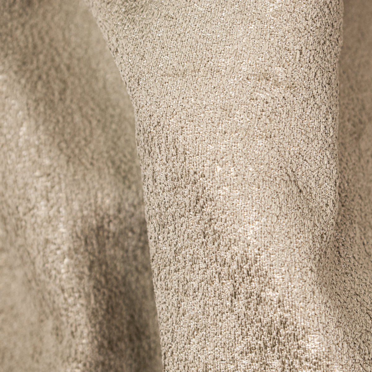 Metallic Lurex Chenille Curtaining & Upholstery Fabric