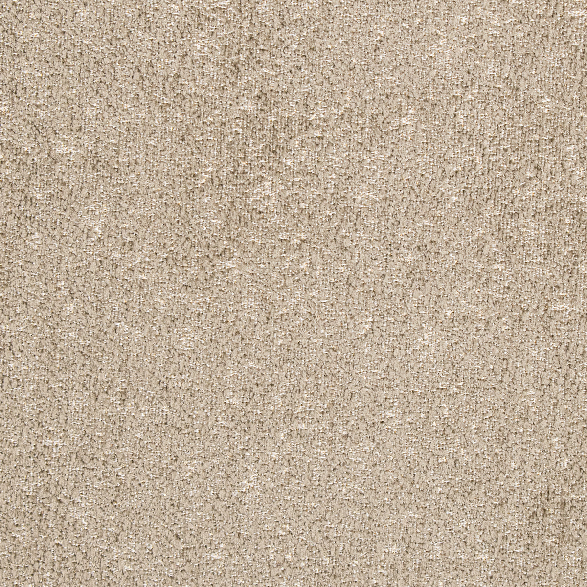 Metallic Lurex Chenille Curtaining & Upholstery Fabric in Beige