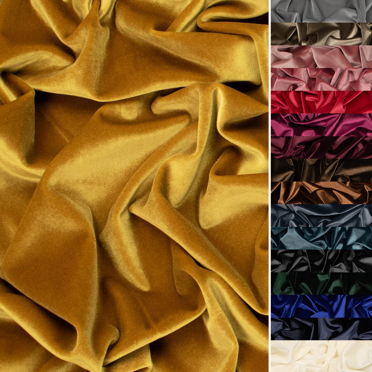 Luxury Stretch Velvet Sample Book