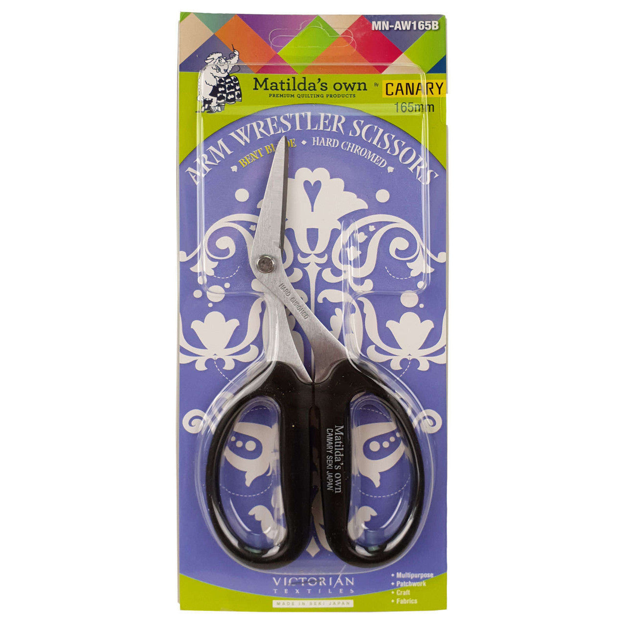 Matilda's Own Arm Wrestler Scissors Bent Blade 165mm