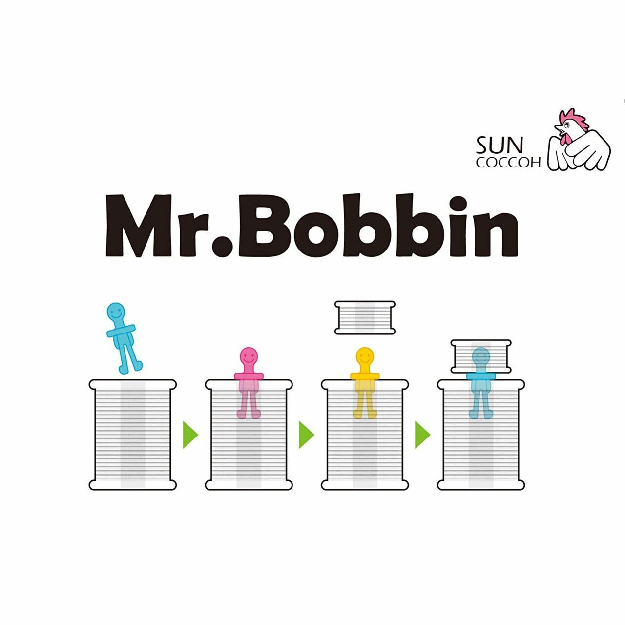 Mr Bobbin Store Your Thread and Bobbin Together 30pcs