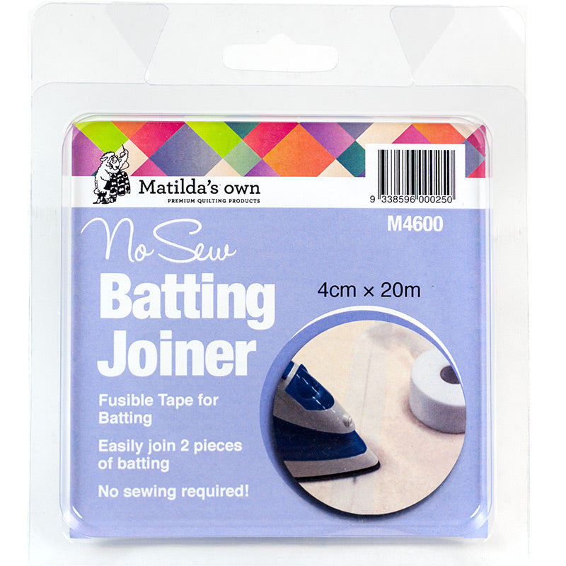 Matilda’s Own No Sew Batting Joiner – 4cm x 20m
