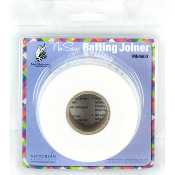 Matilda’s Own No Sew Batting Joiner – 4cm x 20m