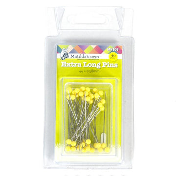 Matilda's Own Extra Long Pins 44mm x 0.58mm