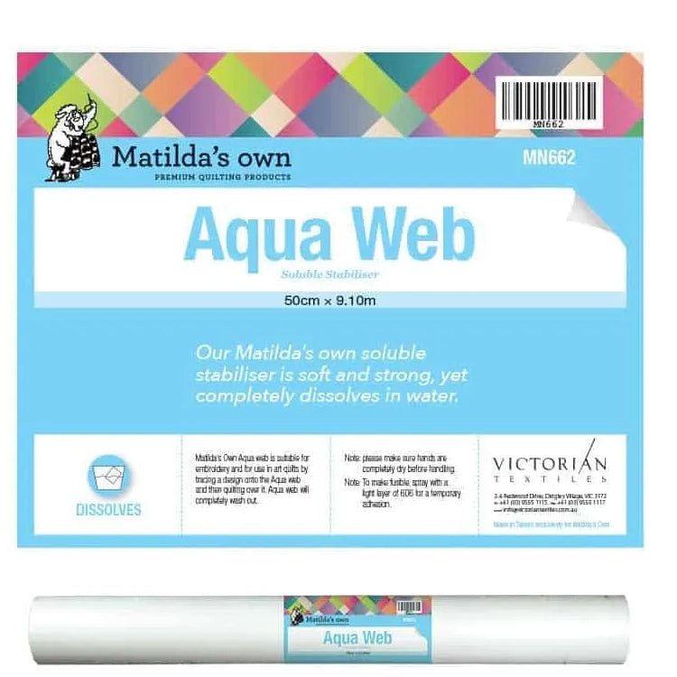 Adhesive Water-soluble stabiliser – Aqua Web