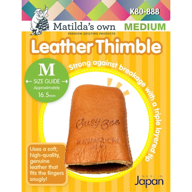 Matilda's Own Leather Thimble