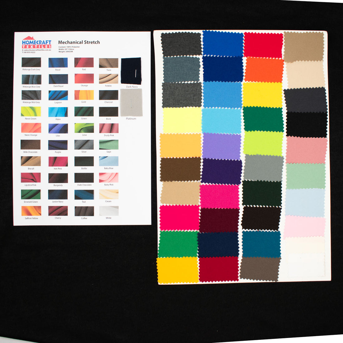 Mechanical Stretch Sample Book