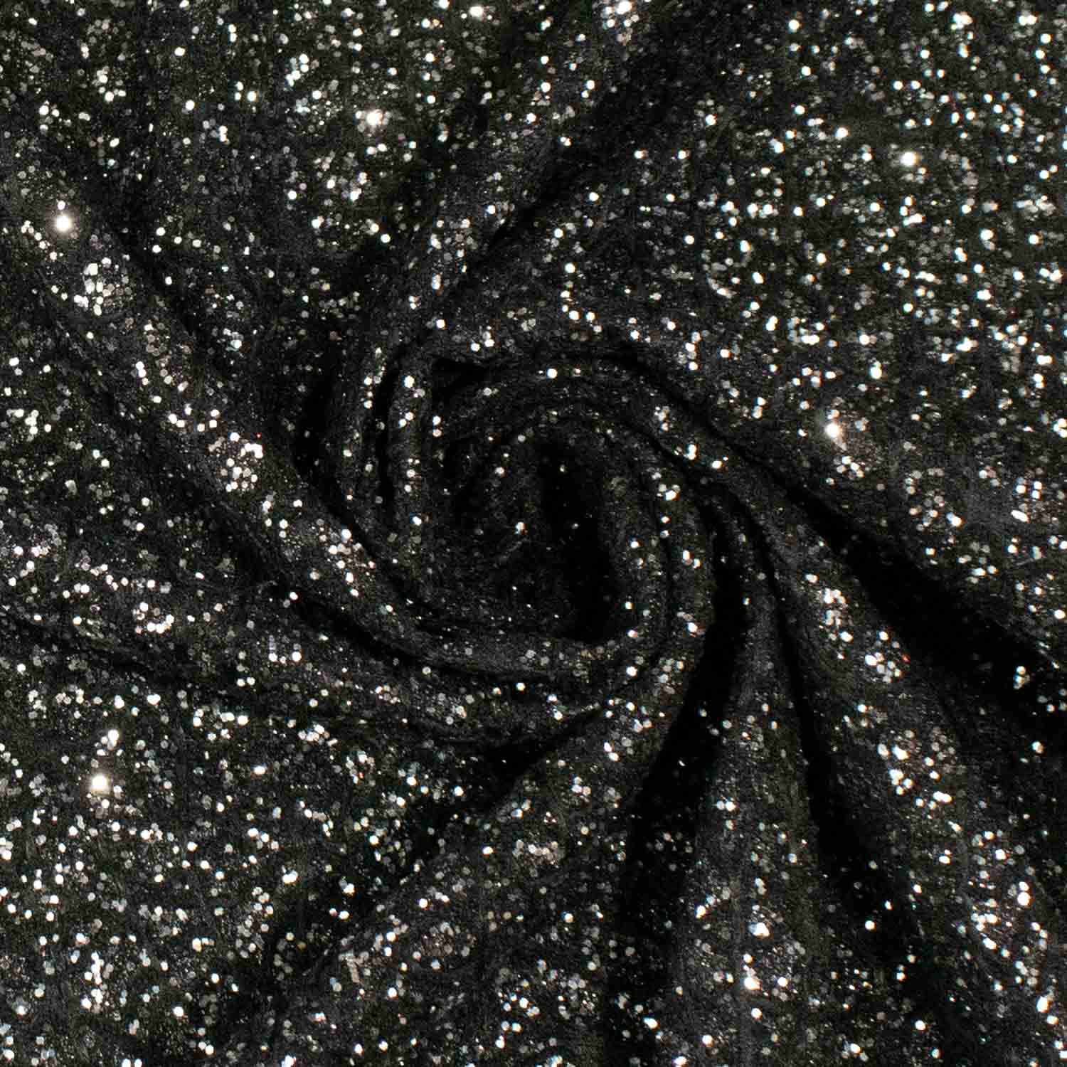 Metallic Glitter Bonded Lace by Homecraft Textiles - Cheap Fabric Australia