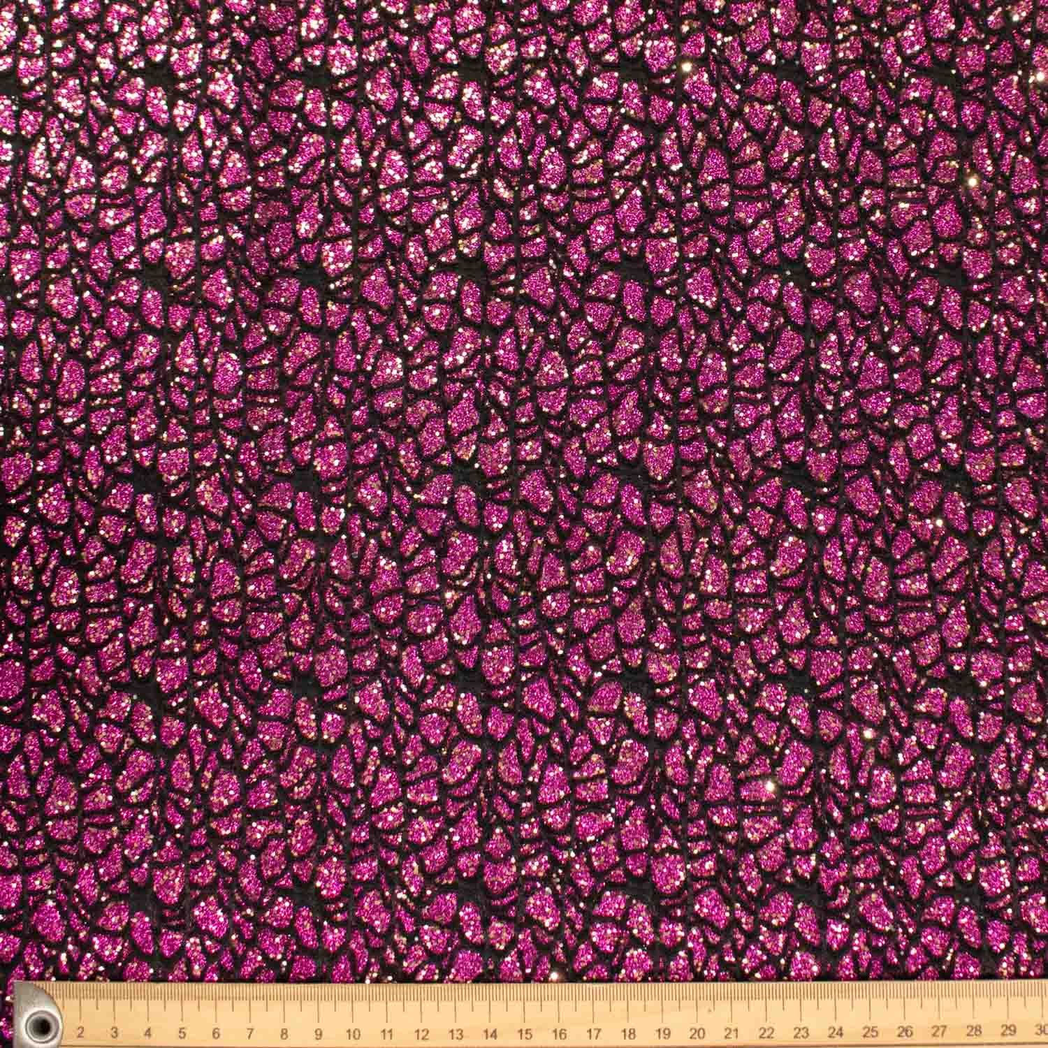 Metallic Glitter Bonded Lace