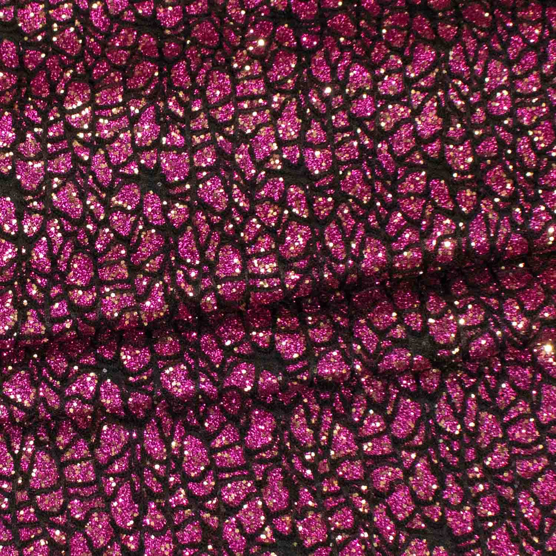 Metallic Glitter Bonded Lace