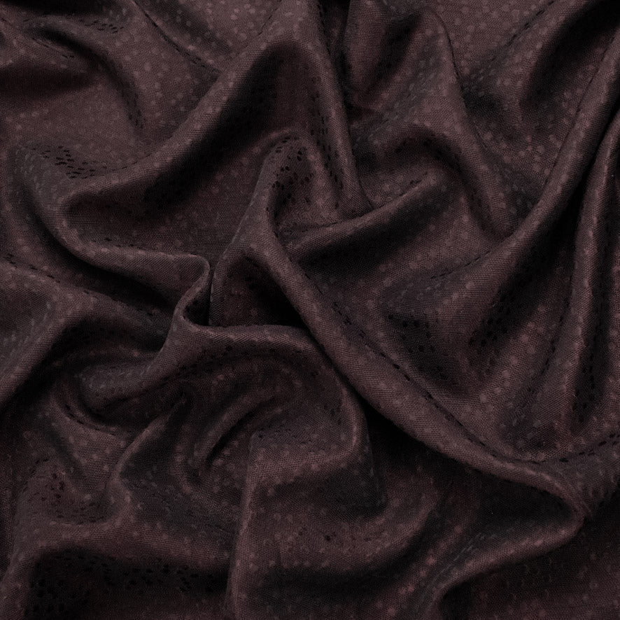 Metallic Embossed Dots Jacquard