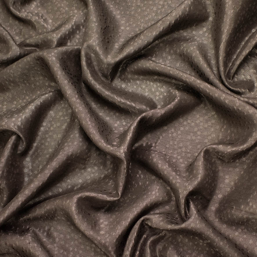 Metallic Embossed Dots Jacquard