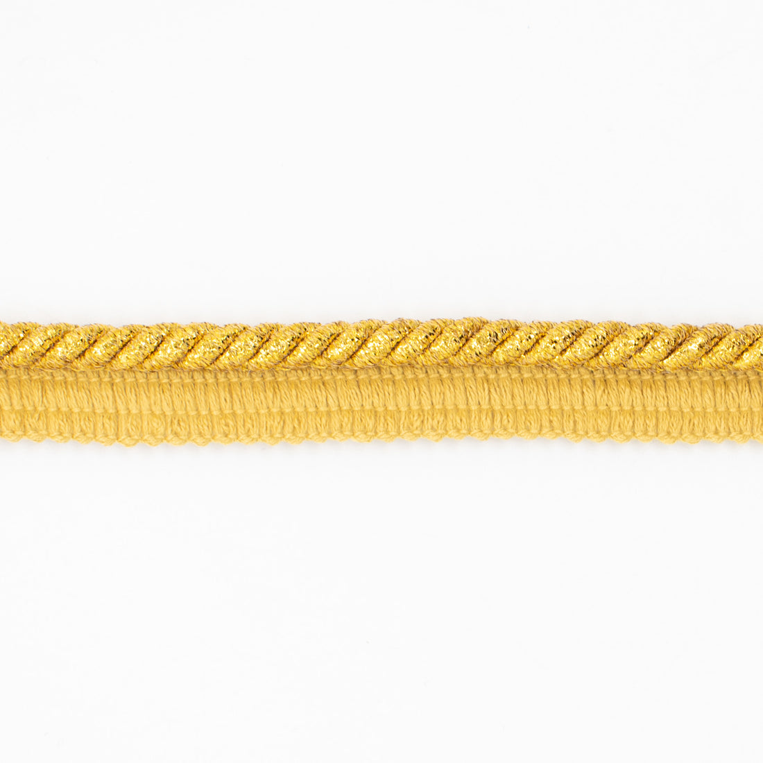 Simplicity Metallic Gold Twisted Lip Cord 6mm
