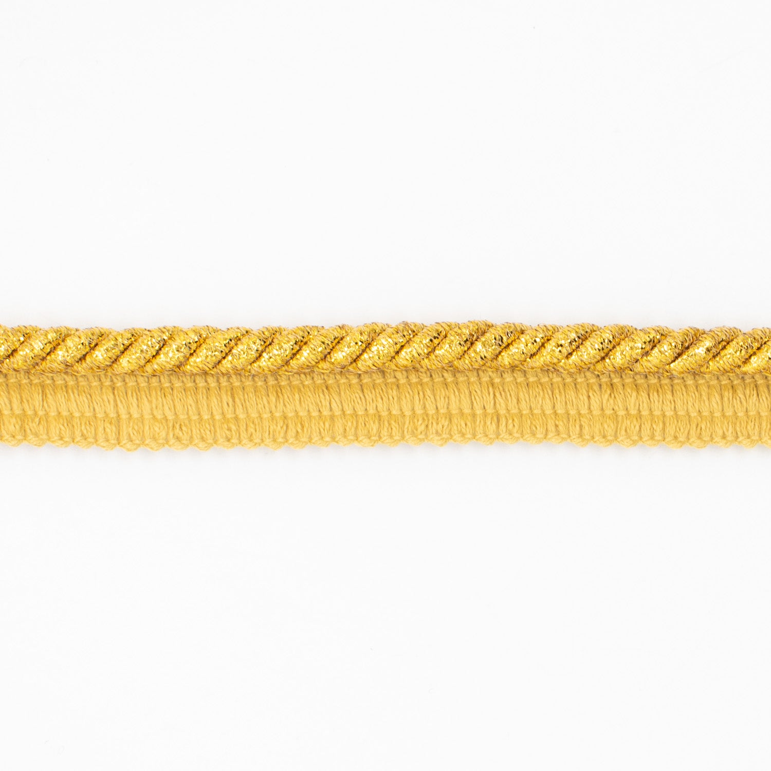 Simplicity Metallic Gold Twisted Lip Cord 6mm