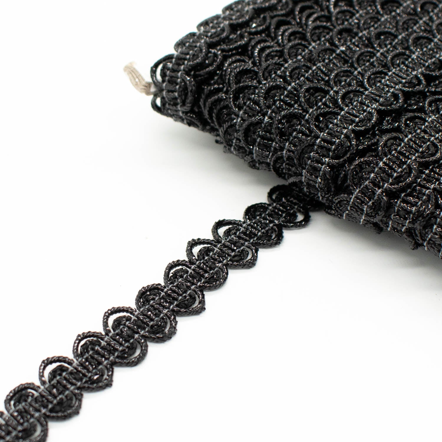 Metallic Braid Gimp Lace Trim 15mm