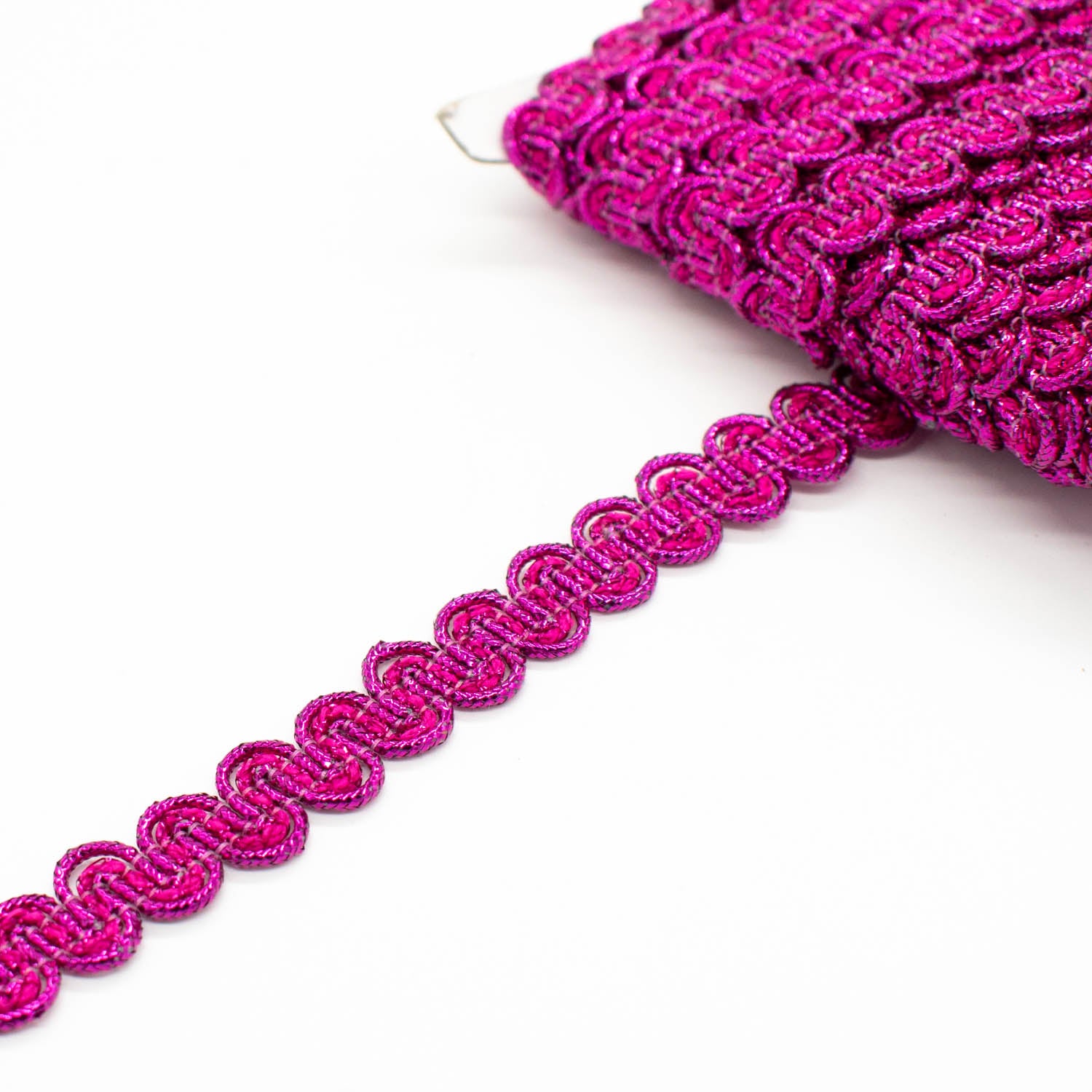 Metallic Braid Gimp Lace Trim 15mm