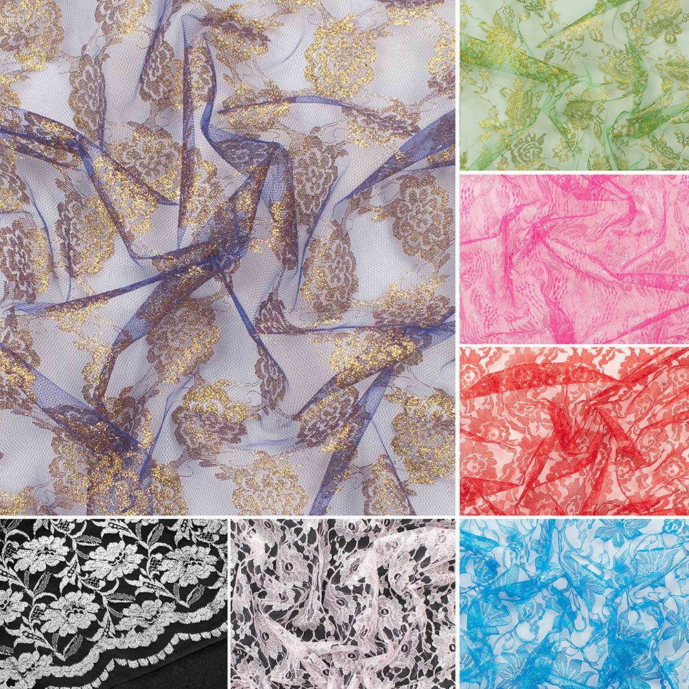 Metallic Net Metallic Net Lace – Homecraft Textiles