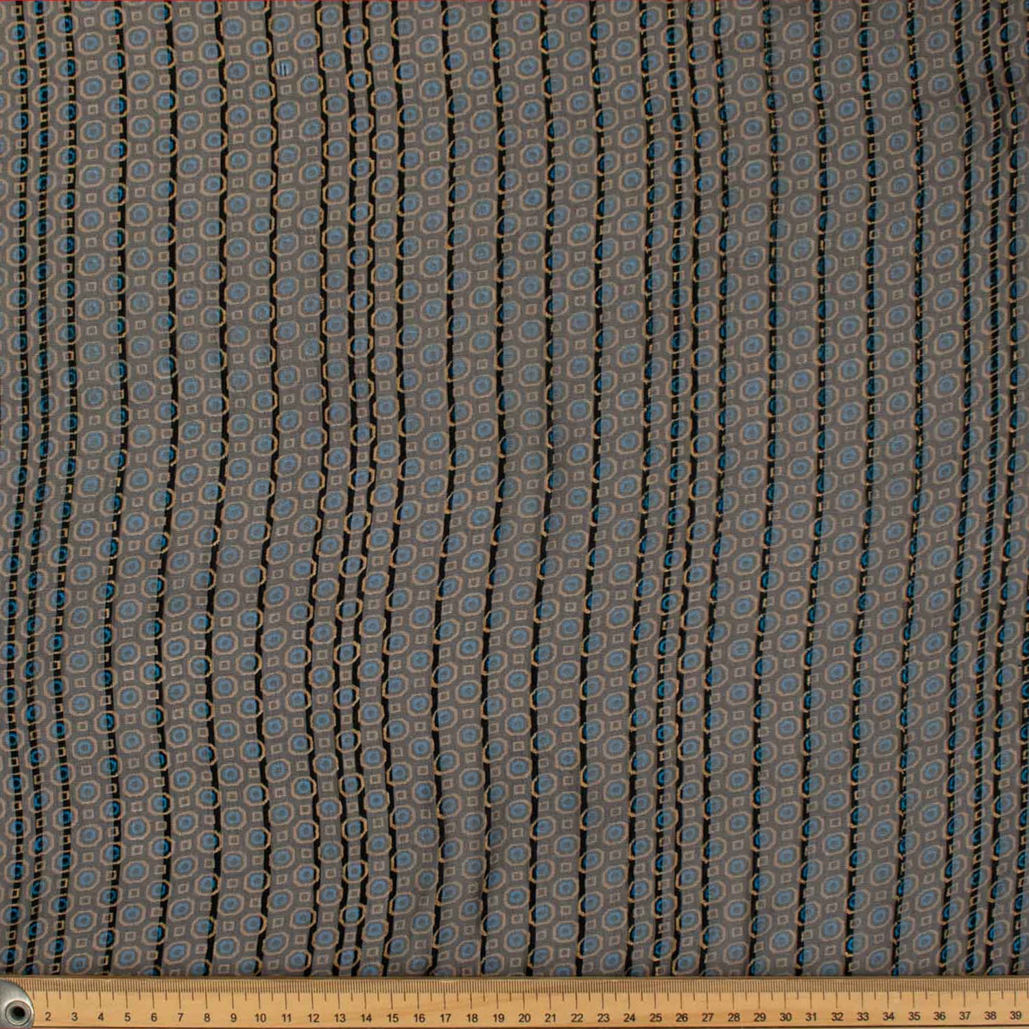 Metallic Printed Chiffon