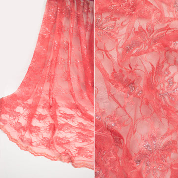 Raschel Metallic Lace