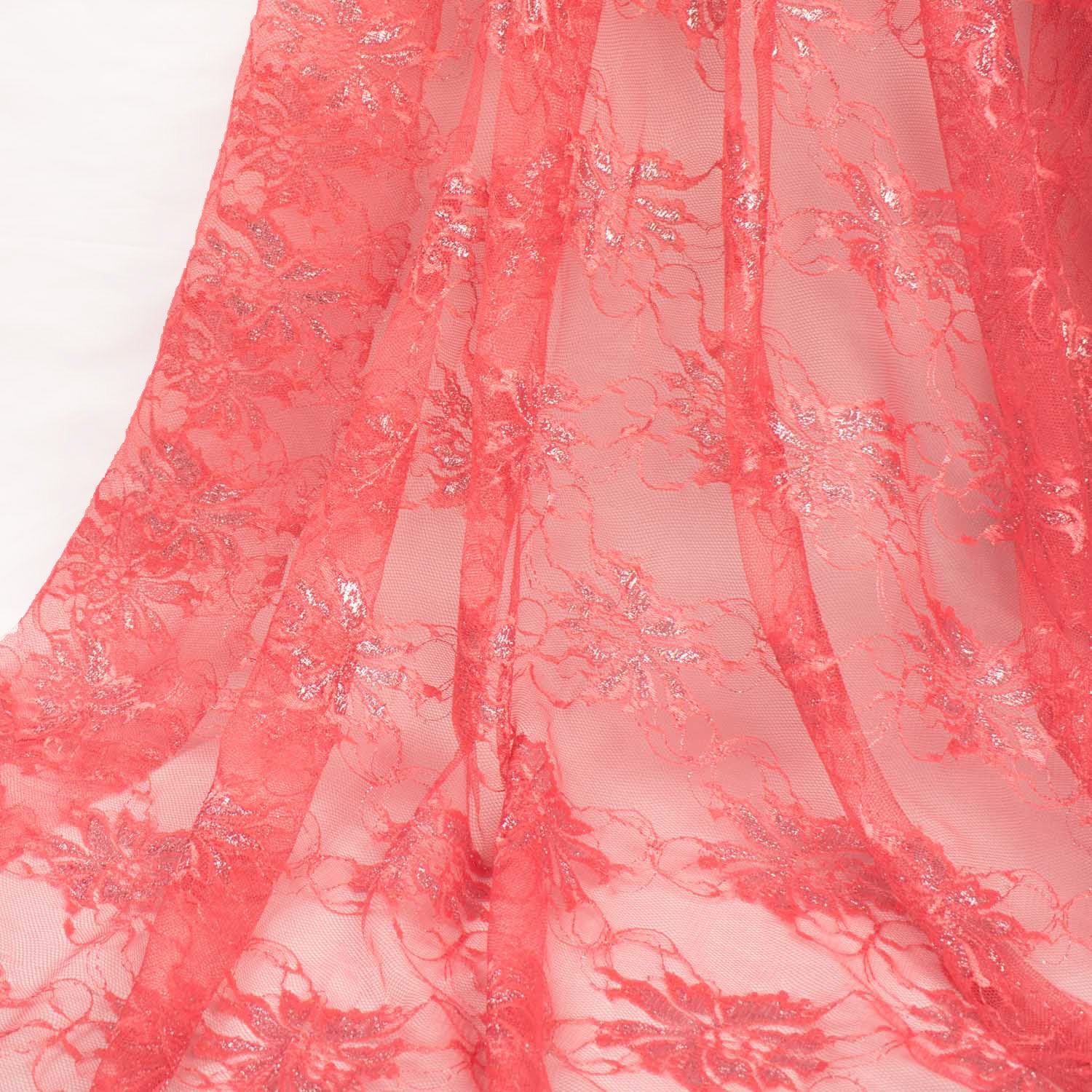 Raschel Metallic Lace