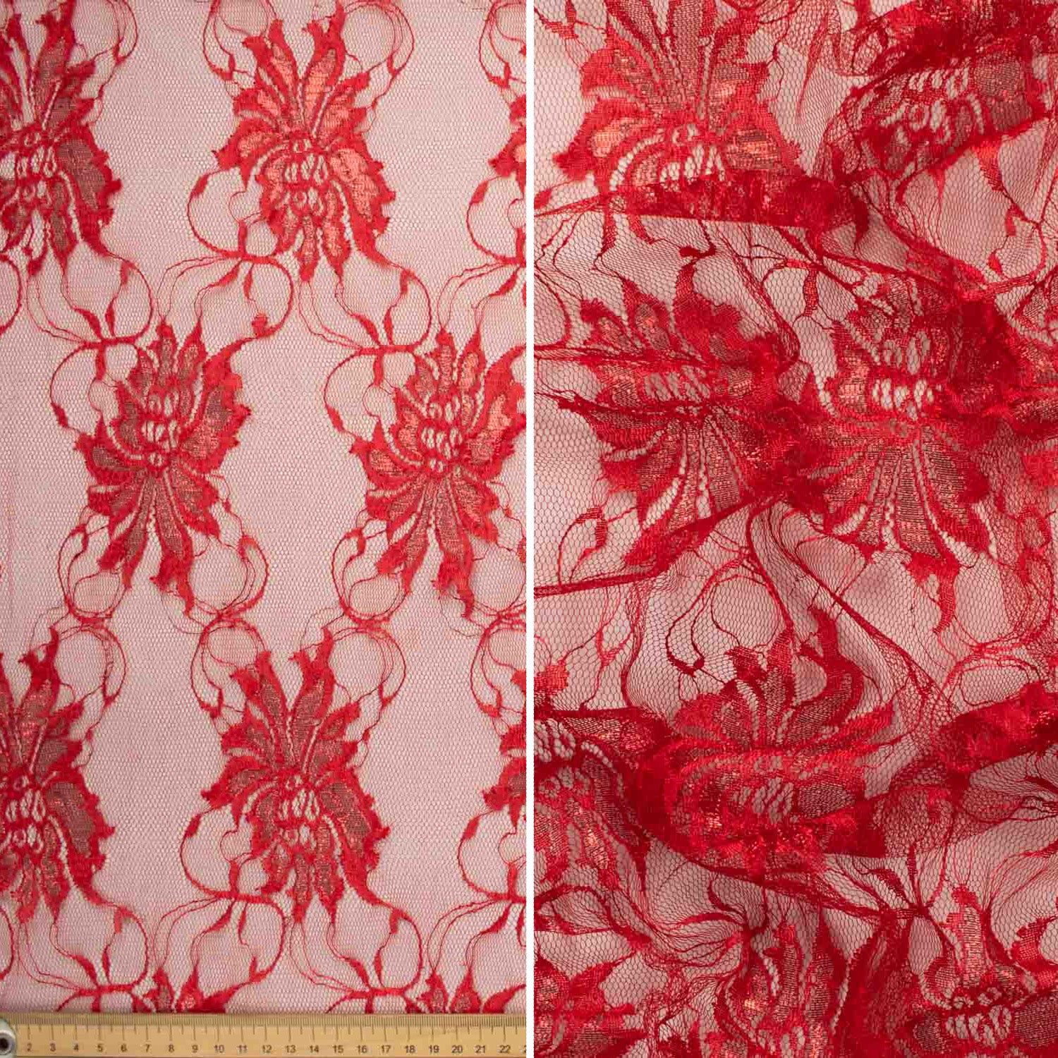 Raschel Metallic Lace