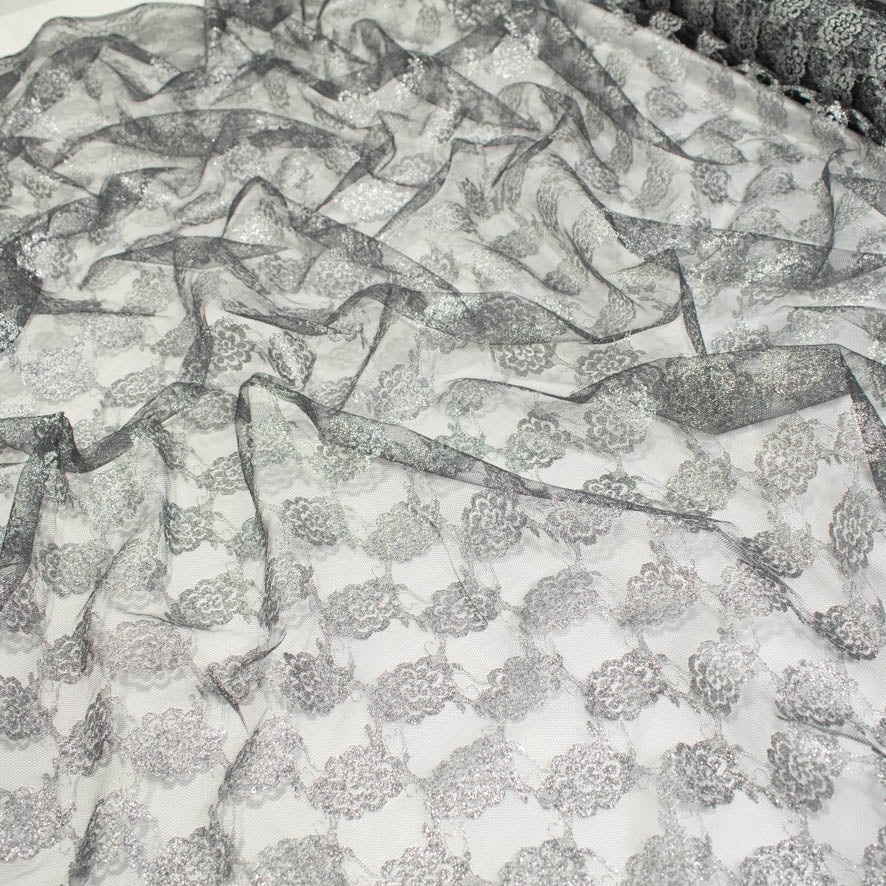 Metallic Net Lace