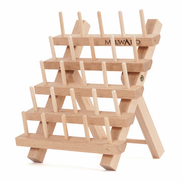 Milward Wooden Thread Spool Holder - 25 Spools Rack