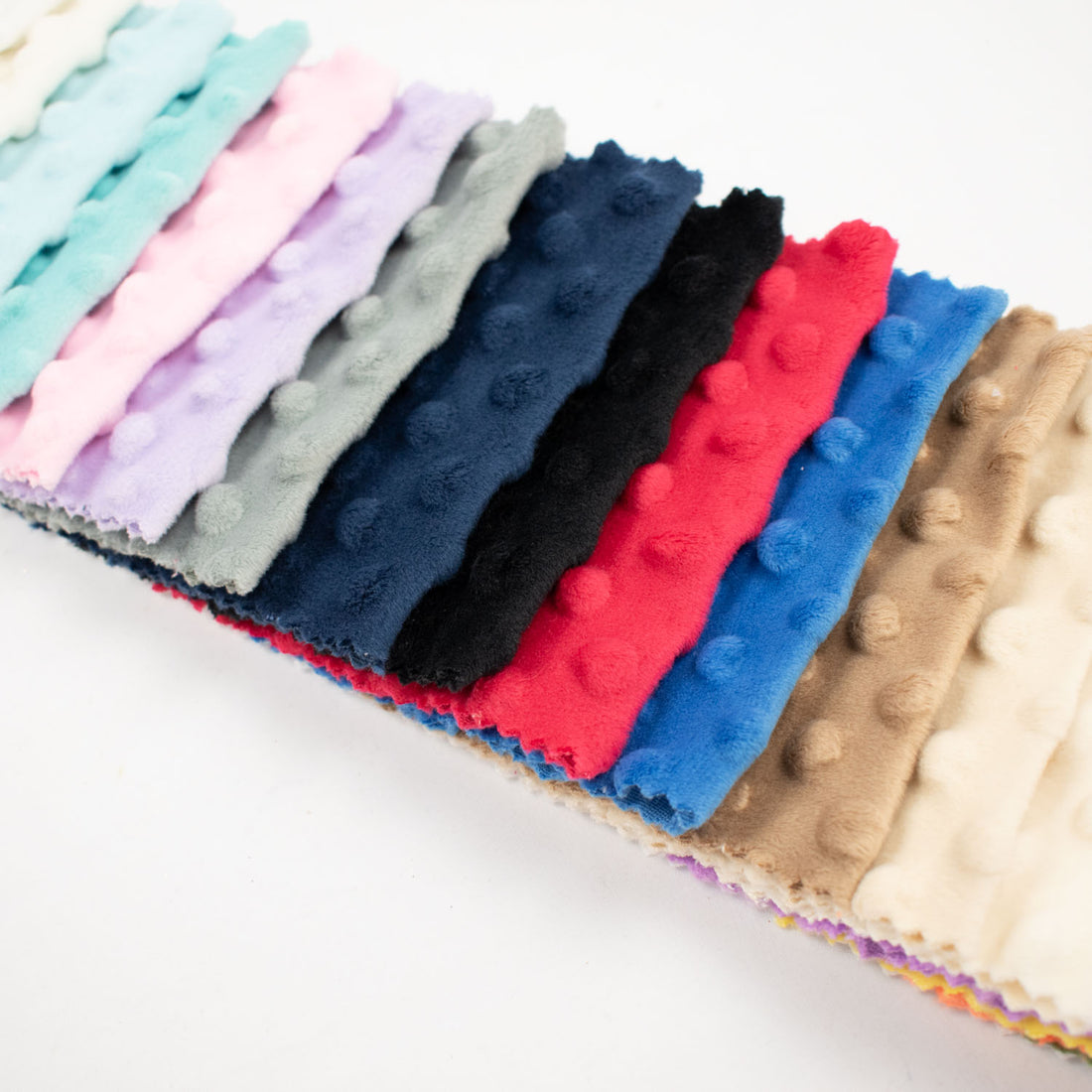 Premium Minky Dot Fleece Sample Hanger