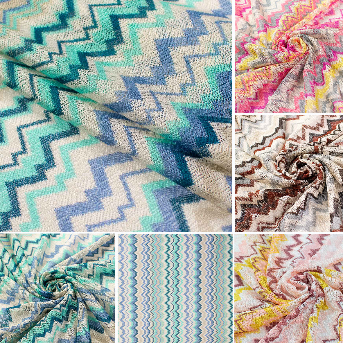 Chevron Crochet Mesh