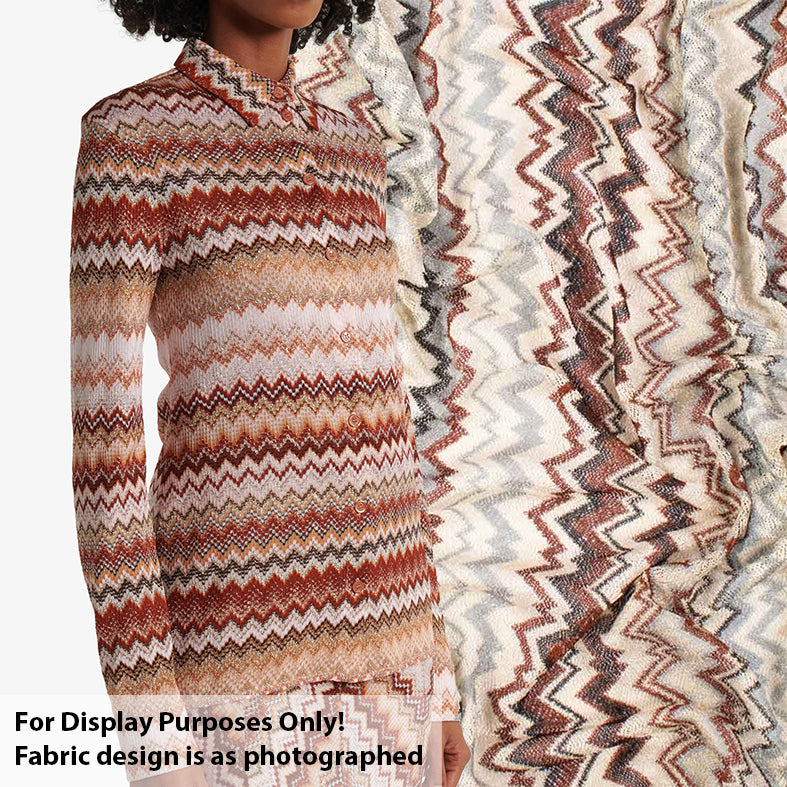 Chevron Crochet Mesh