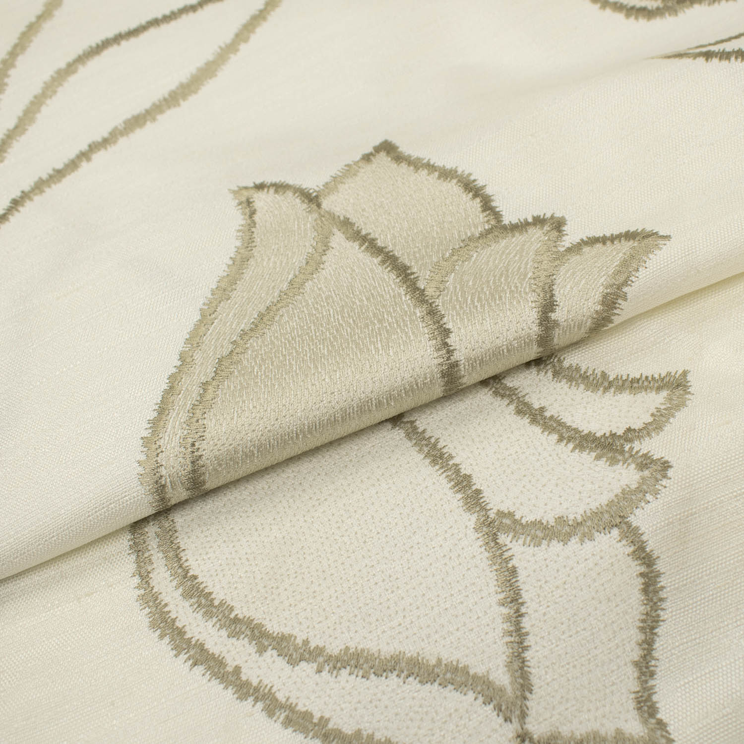 Montana by Zepel - Curtaining/Upholstery Floral Vines Embossed Jacquard