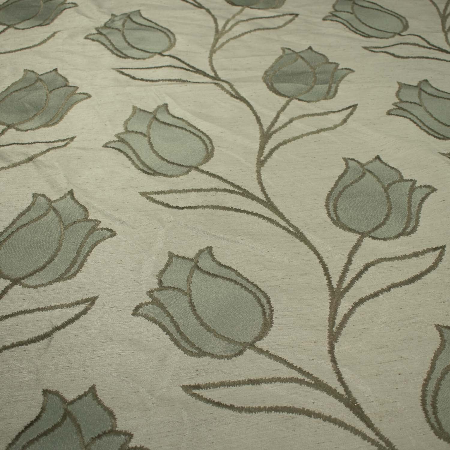 Montana by Zepel - Curtaining/Upholstery Floral Vines Embossed Jacquard