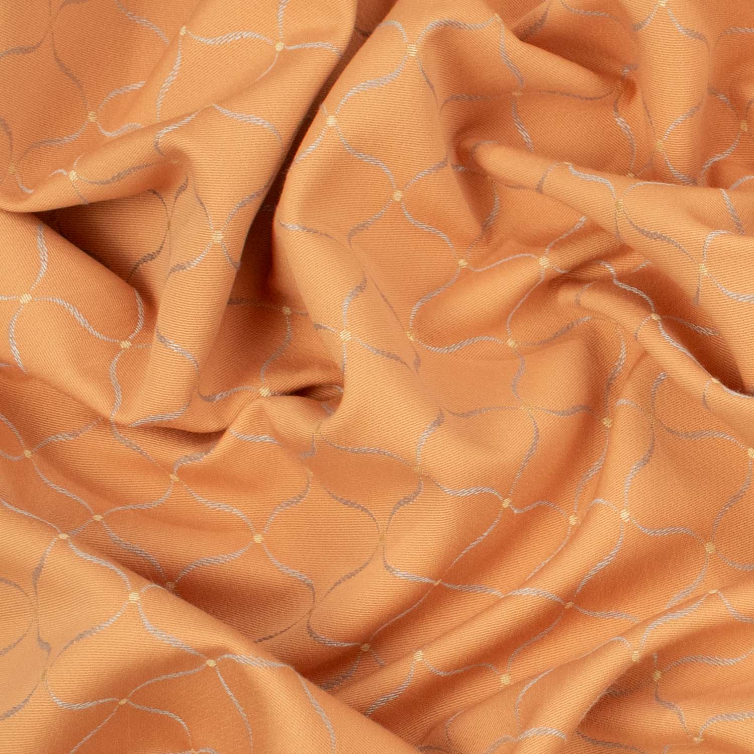 Moroccan Quatrefoil Jacquard Curtaining/Upholstery