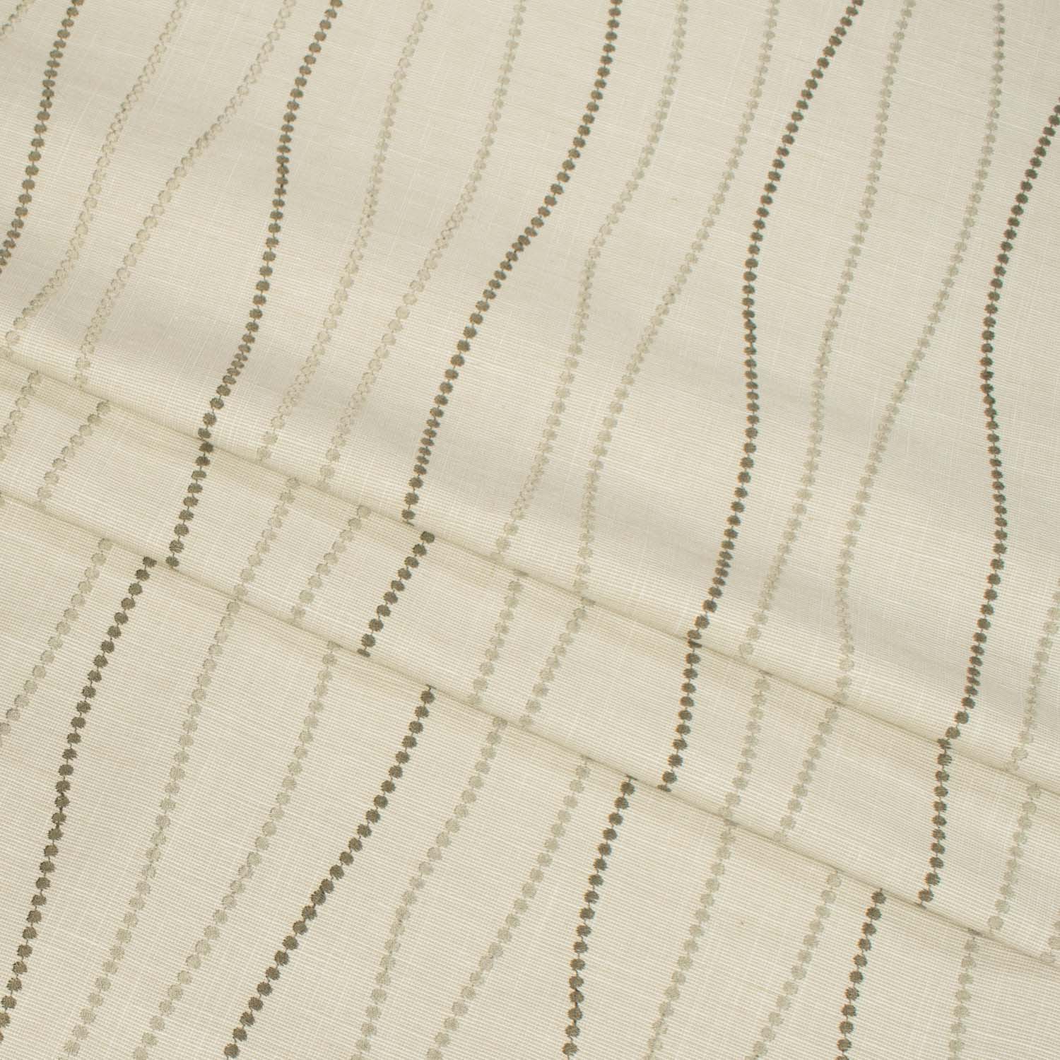 Morse by Zepel Curtaining/Upholstery Embroidery Spot Stripes