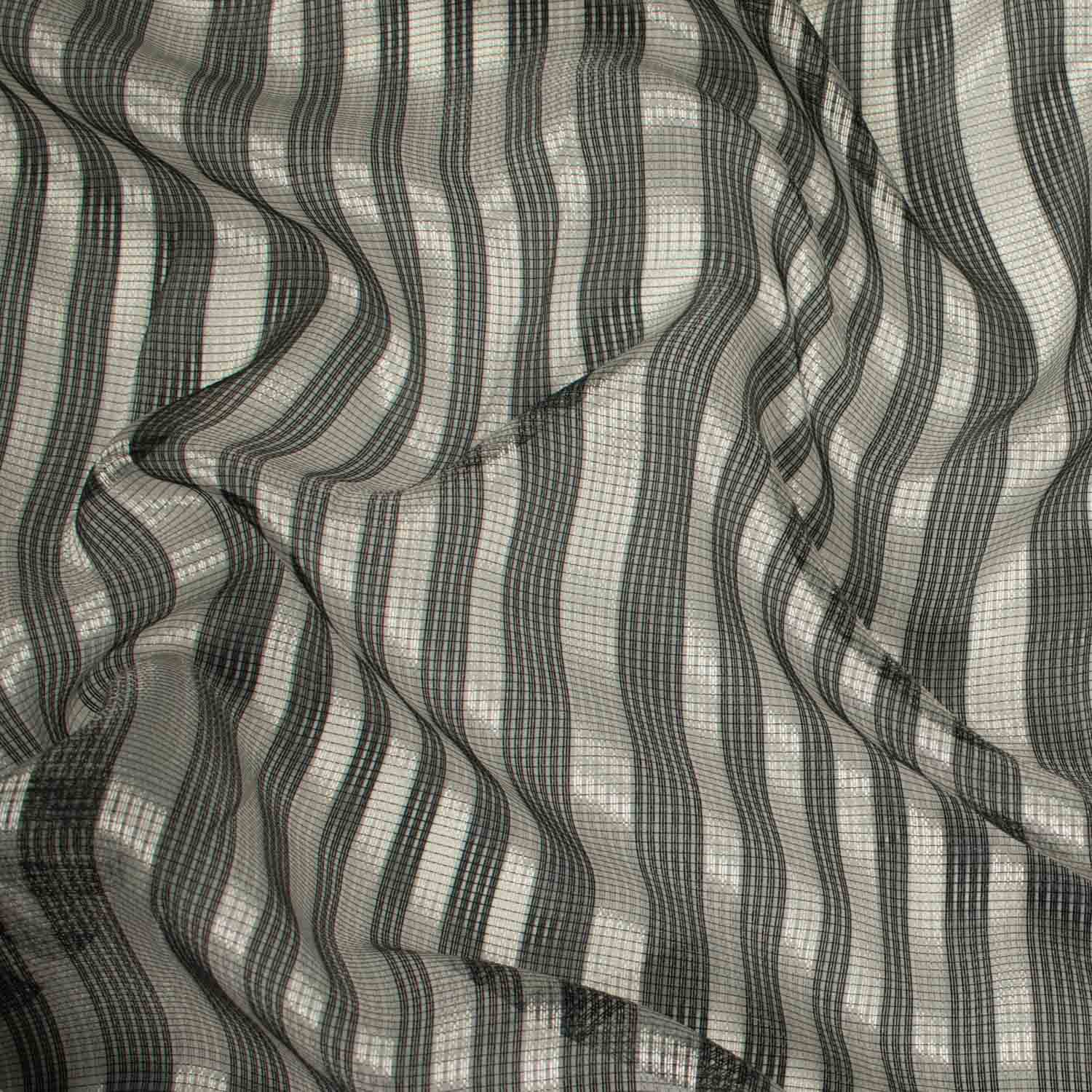 Muga by Zepel - Curtaining/Upholstery Stripes Sheer