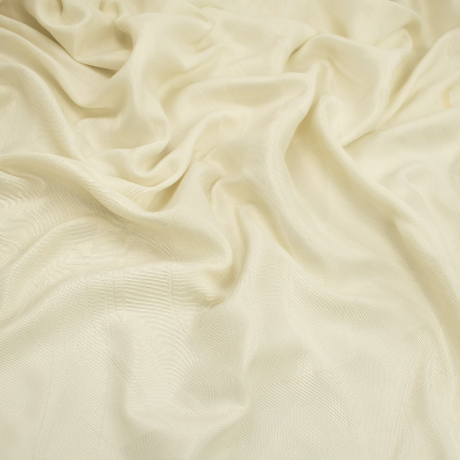 Natural White Jacquard Curtaining/Upholstery Fabric 150CM