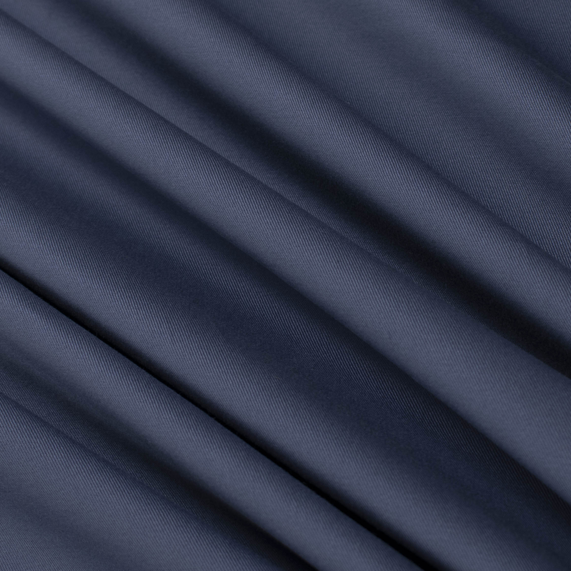 Japanese Cotton Twill Slight Stretch Suiting - Blue
