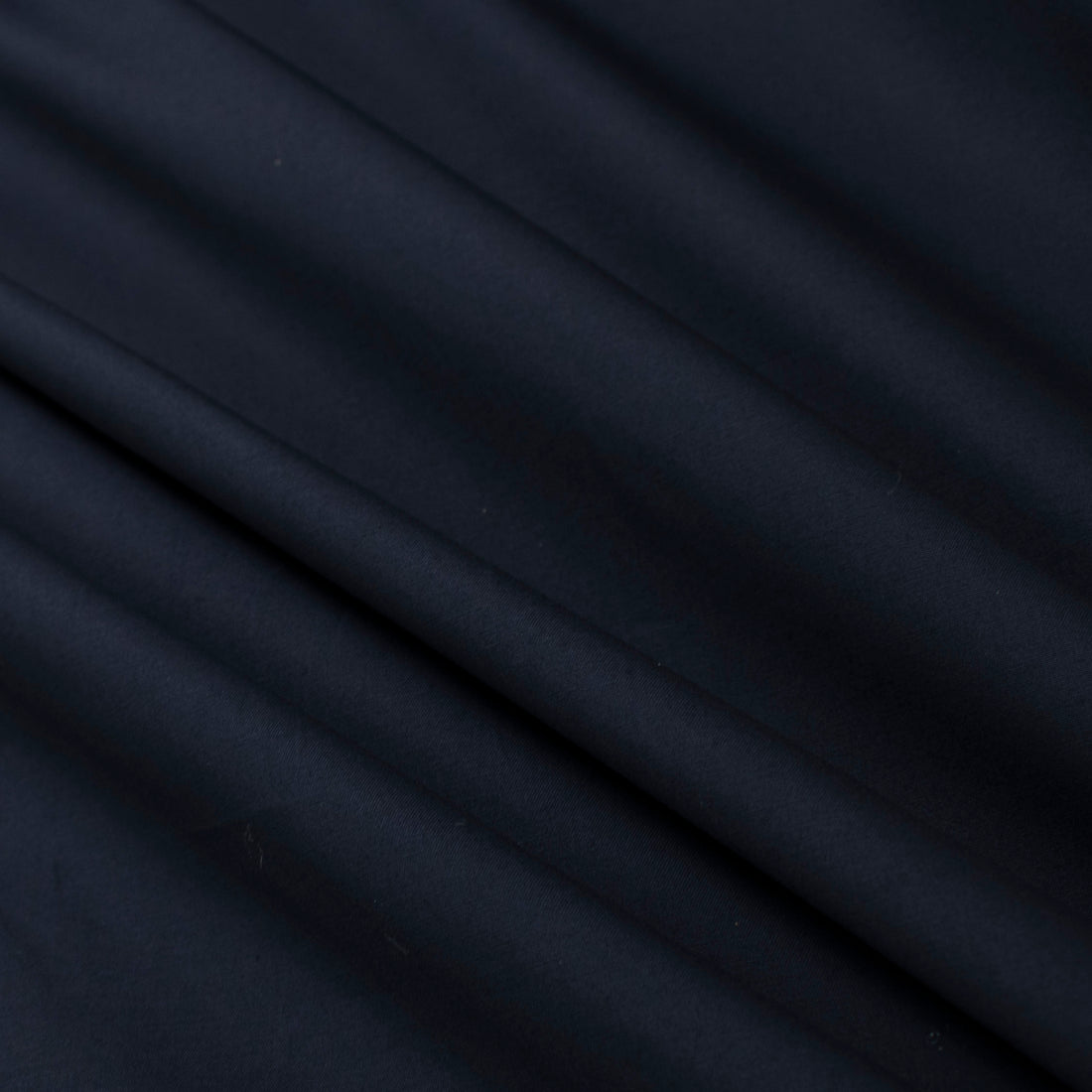 Japanese Light Weight Summer Cotton Suiting - Navy Slight Stretch