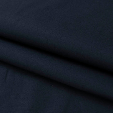 Japanese Light Weight Summer Cotton Suiting - Navy Slight Stretch