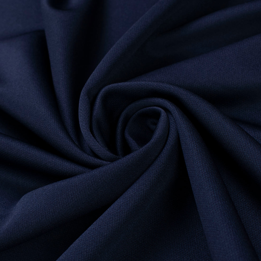 Japanese Nikkei Soft Crepe Stretch Suiting - Blue