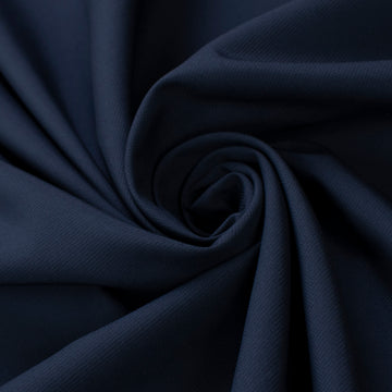 Japanese Nikkei Crepe Suiting - Design-40513 Navy