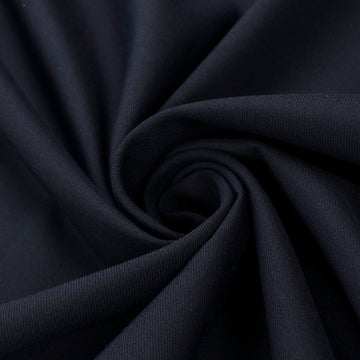Japanese Nikkei Wool Blend Suiting - Design-40516 Black Navy Twill