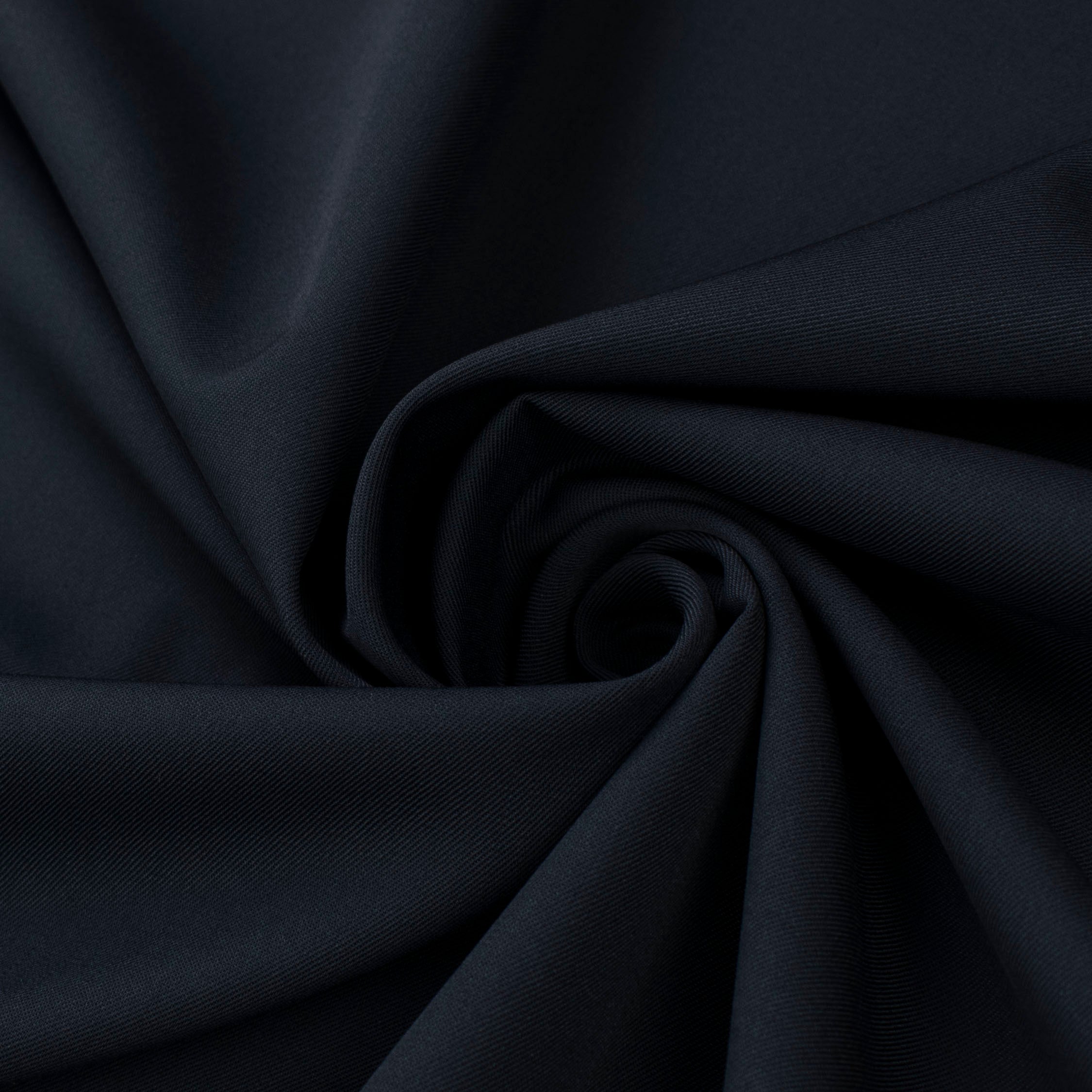 Japanese Nikkei Crepe Suiting - Design-40526 Dark Navy