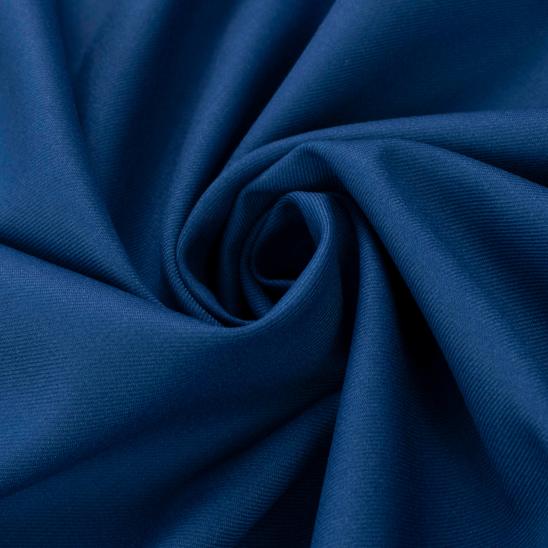 Japanese Nikkei Wool Blend Suiting - Blue Twill