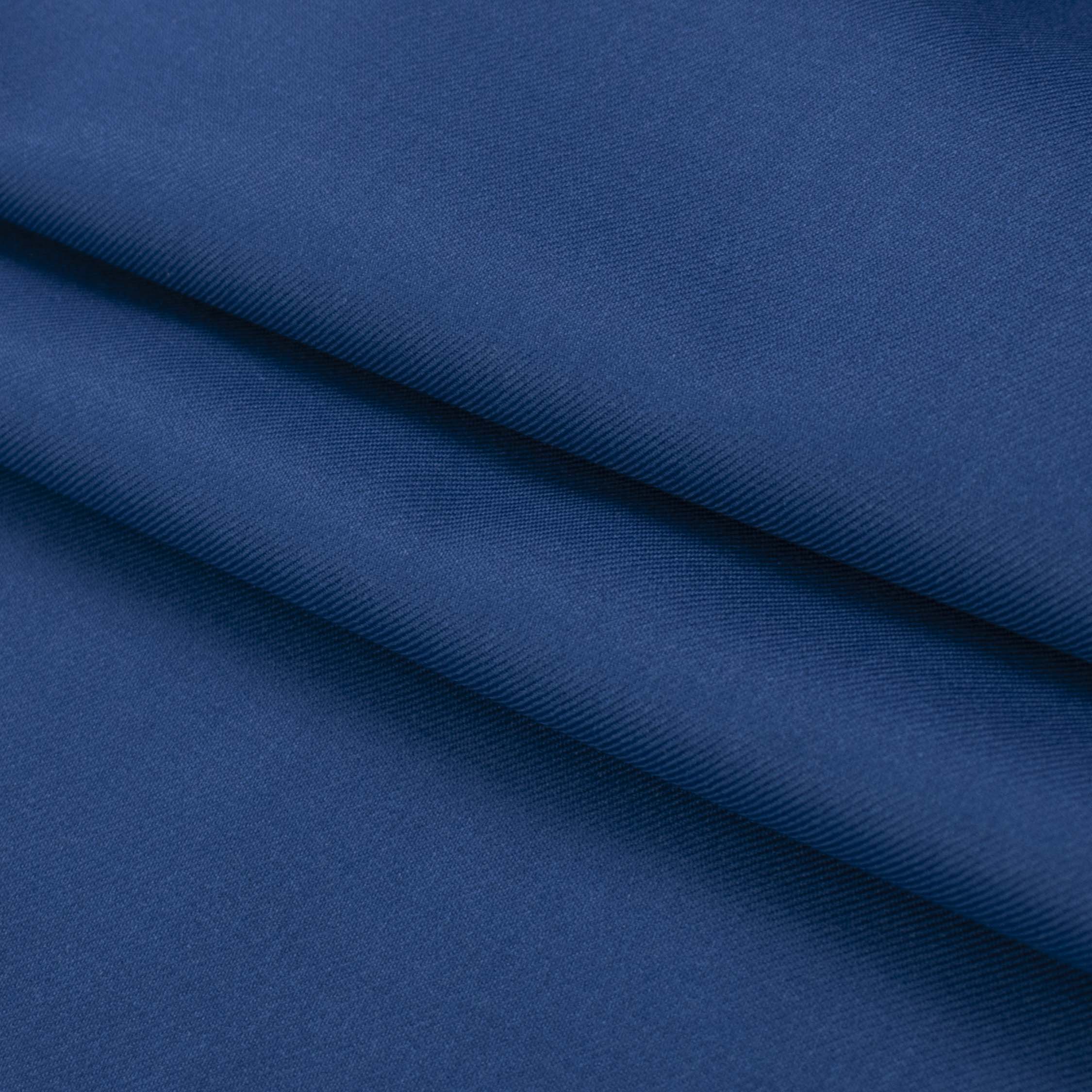 Japanese Nikkei Wool Blend Suiting - Blue Twill