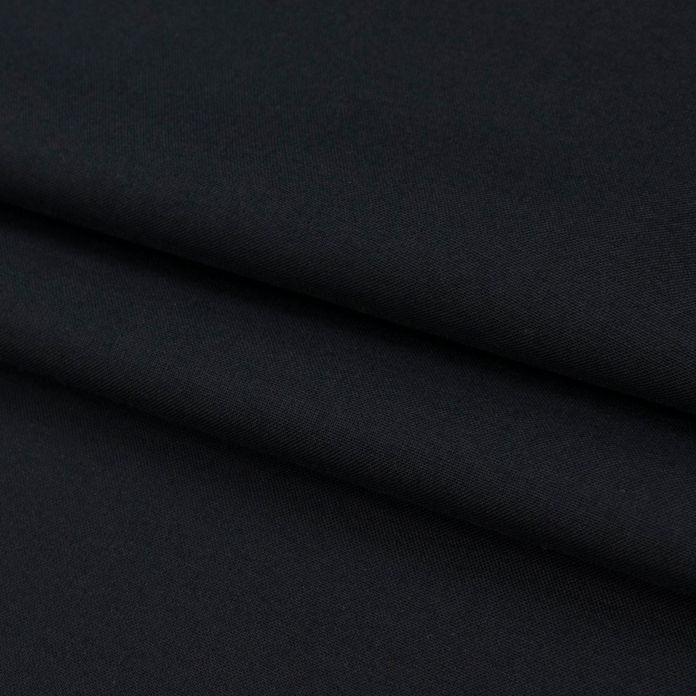 Japanese Nikkei Crepe Suiting - Design-40558 Black Navy